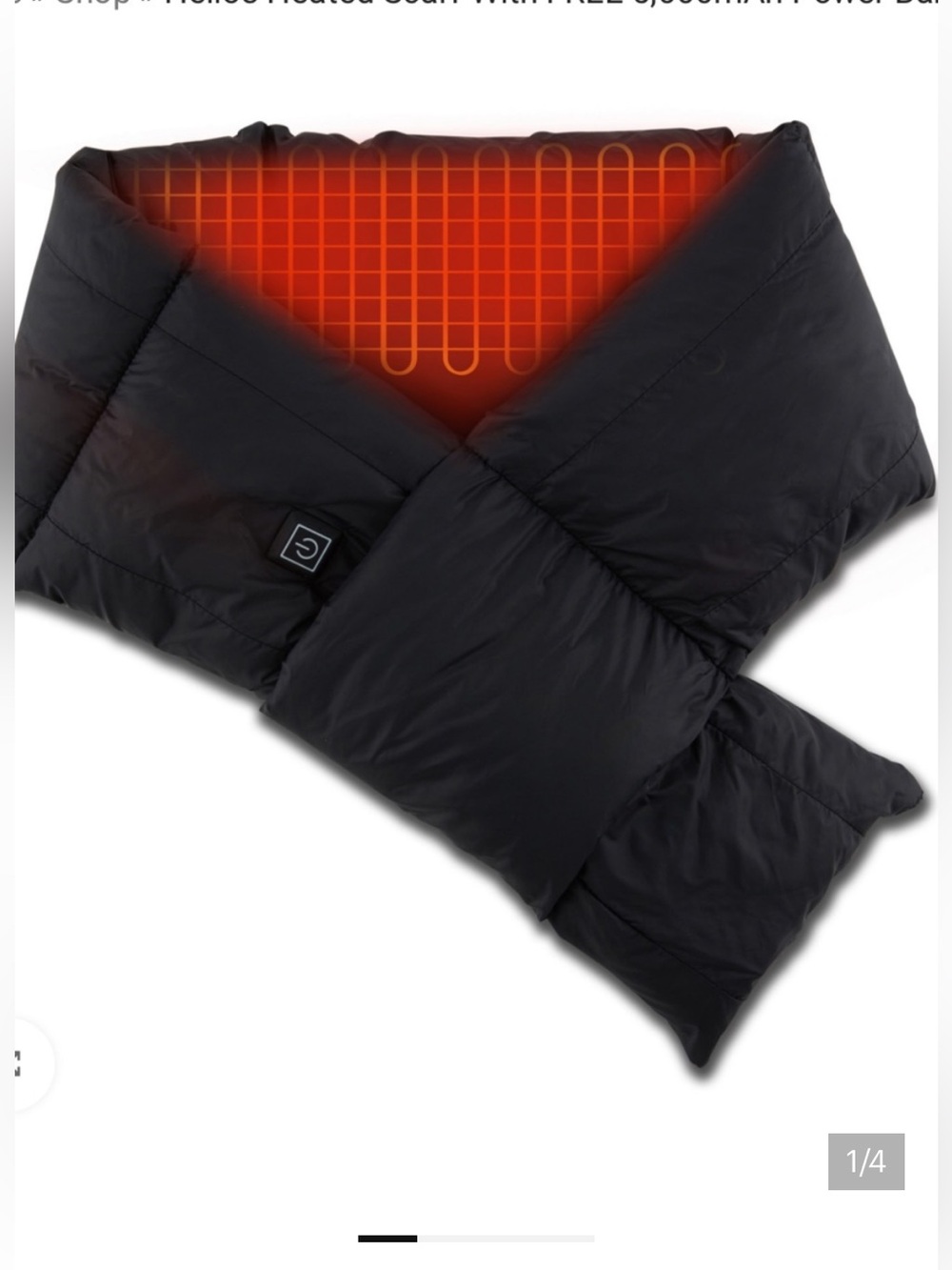 NWOT Helios Heated Scarf Women Men
